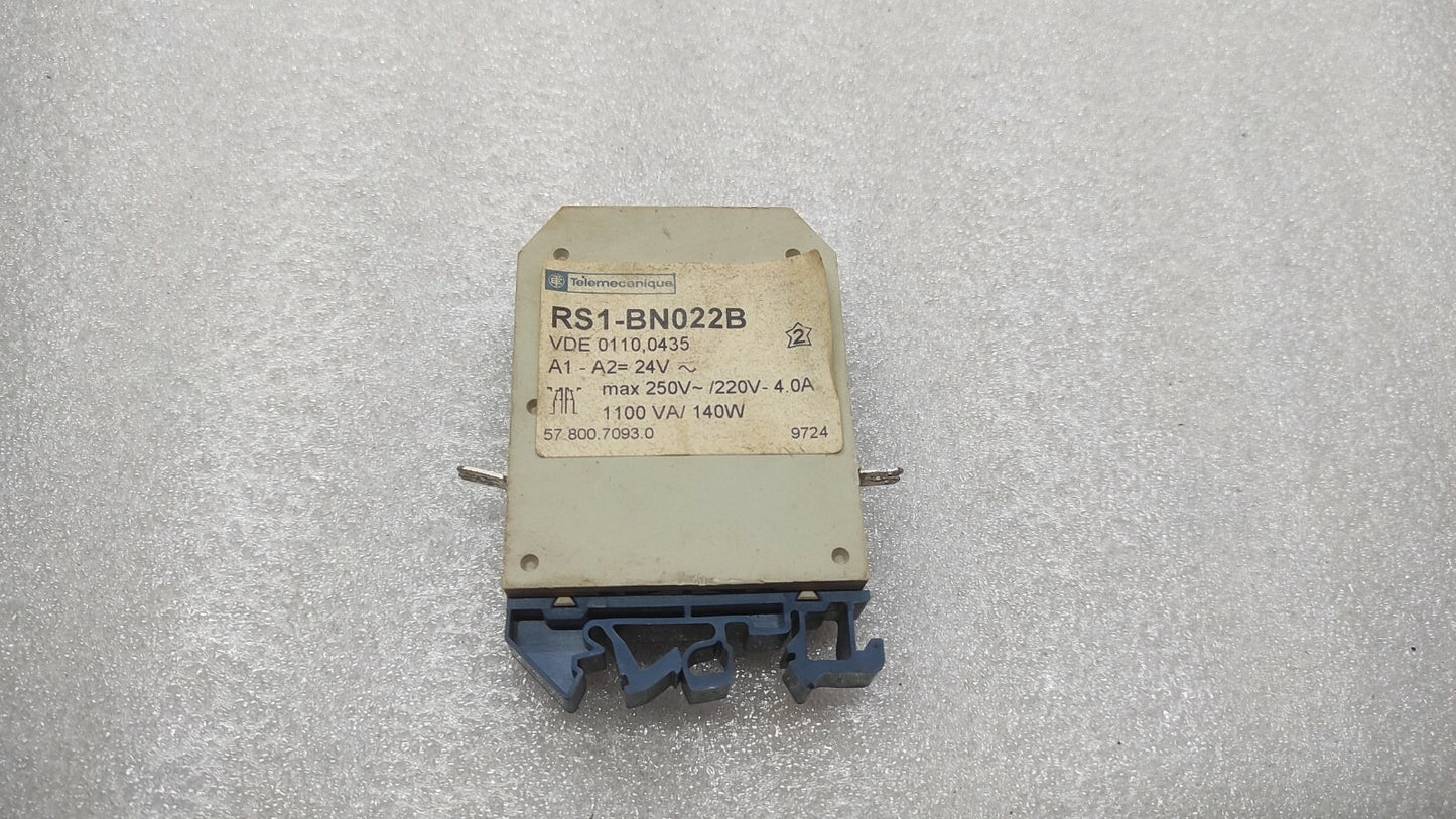 TELE RS1-BN022B INTERFACE MODULE 24VAC 57-800-7093-0
