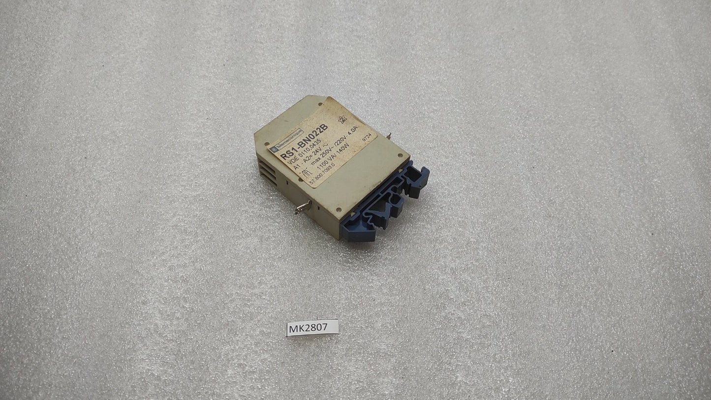 TELE RS1-BN022B INTERFACE MODULE 24VAC 57-800-7093-0