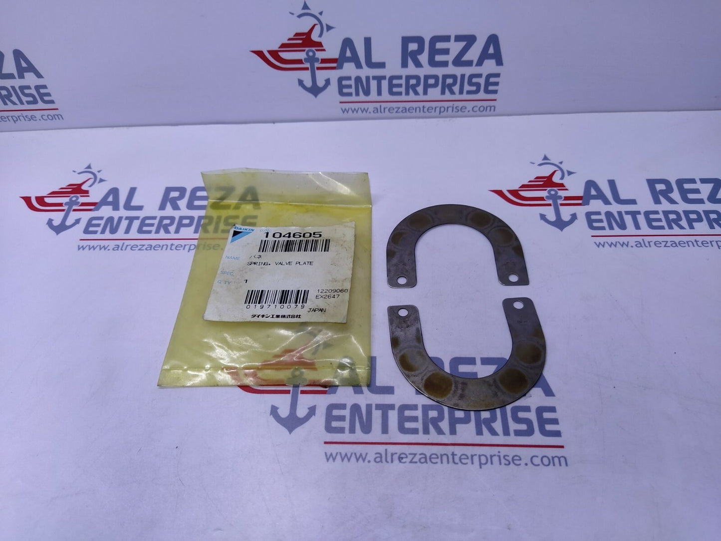 Daikin 104605 Spring Valve Plate