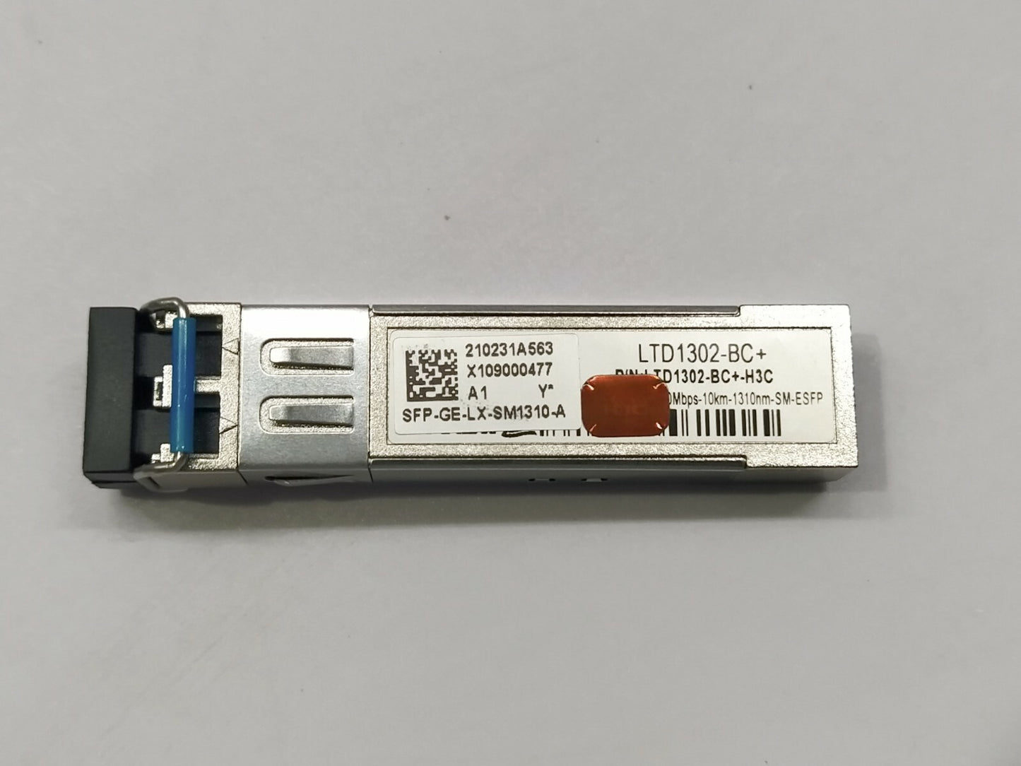 LANSWITCH  MODULE SFP-GE-LX-SM1310-A OPTICAL TRANSCEIVER 0231A563