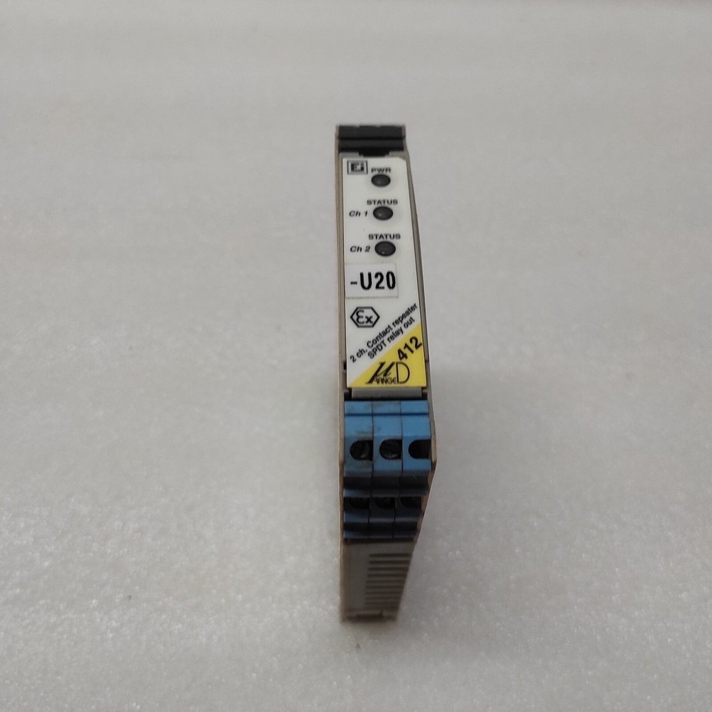 ELCON INSTRUMENT 412 2-CH ISOLATING CONTACT/PROX SENSOR REPEATER SPDT OUTPUTS