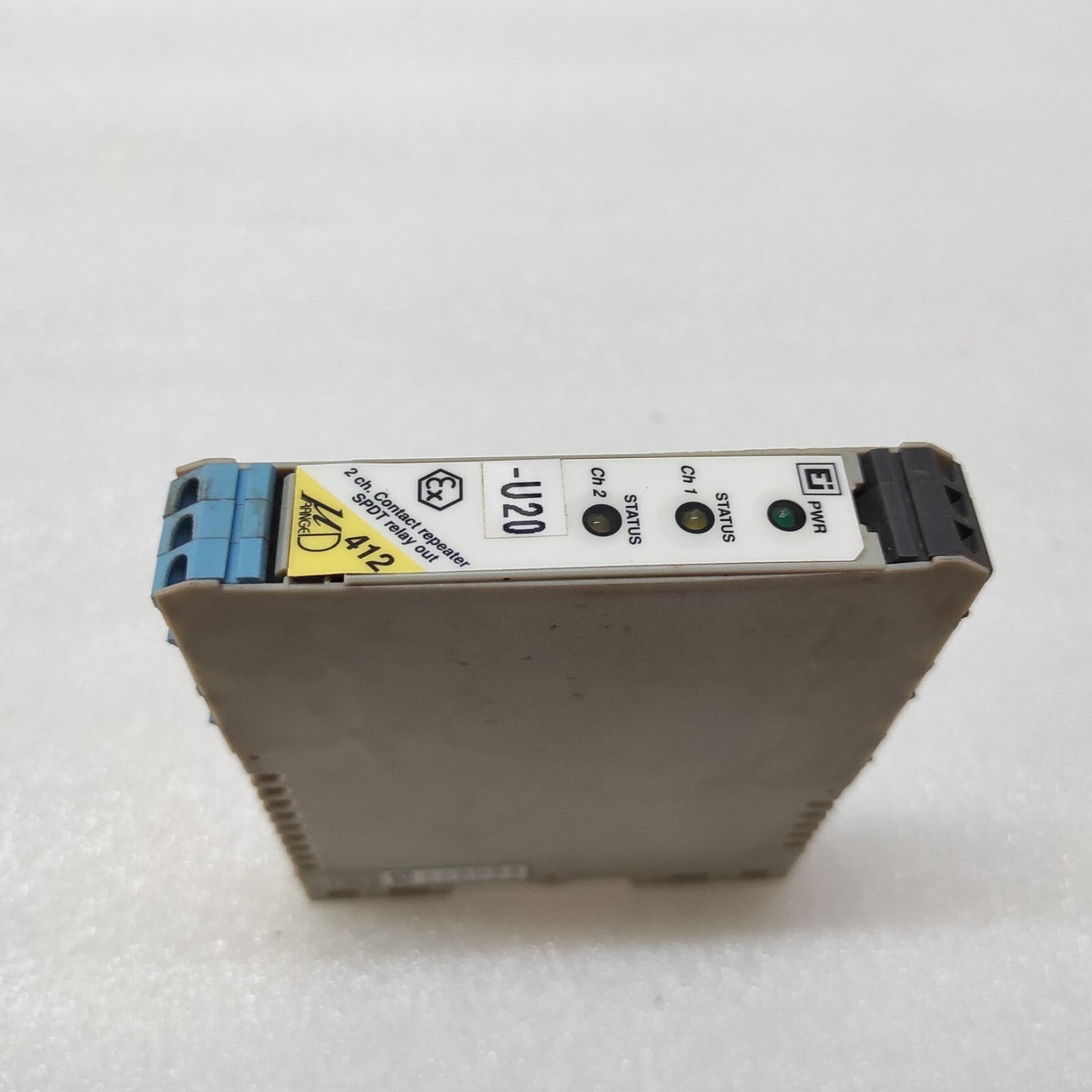 ELCON INSTRUMENT 412 2-CH ISOLATING CONTACT/PROX SENSOR REPEATER SPDT OUTPUTS
