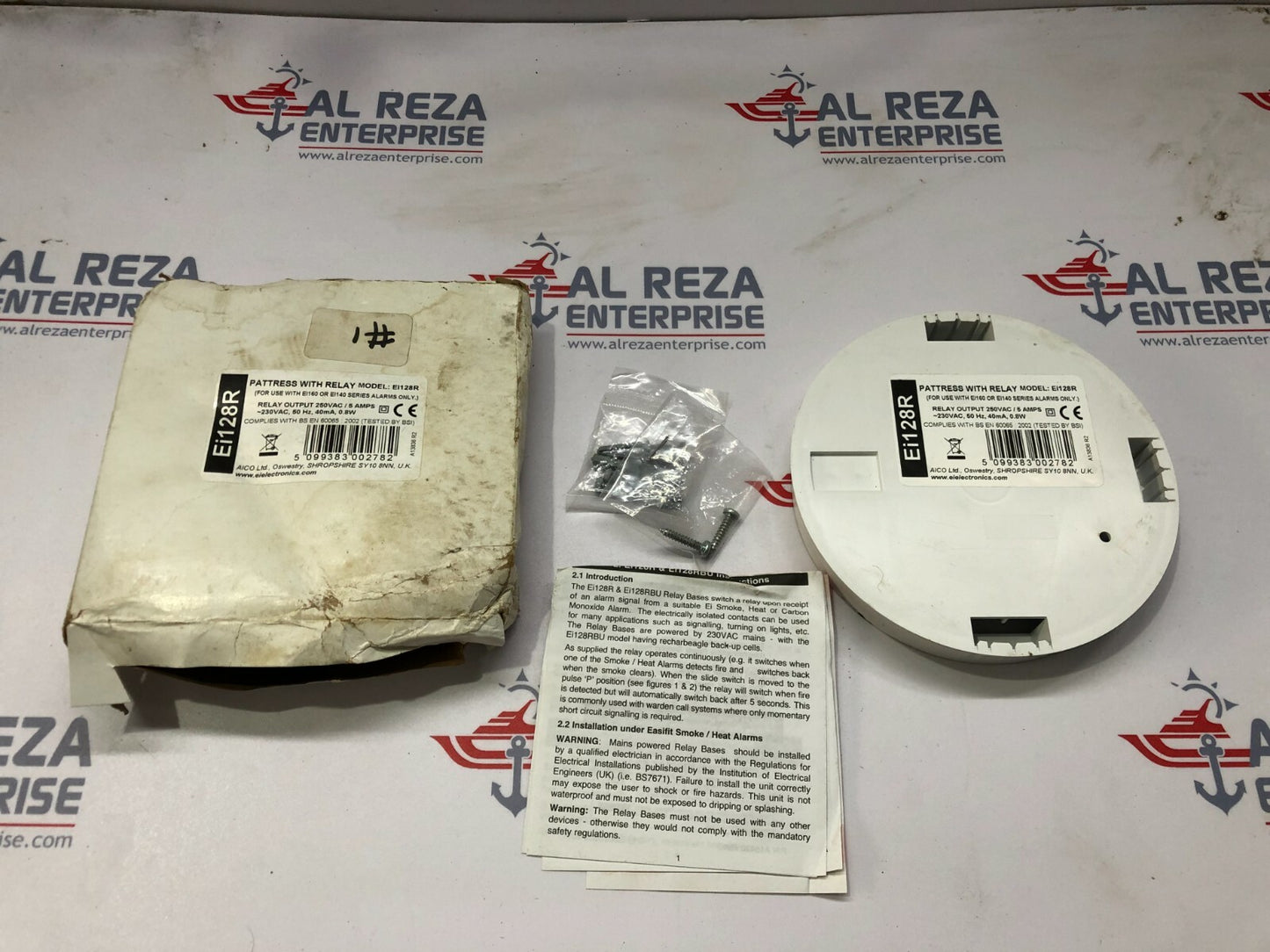 AICO EI128R PATTERS WITH RELAY