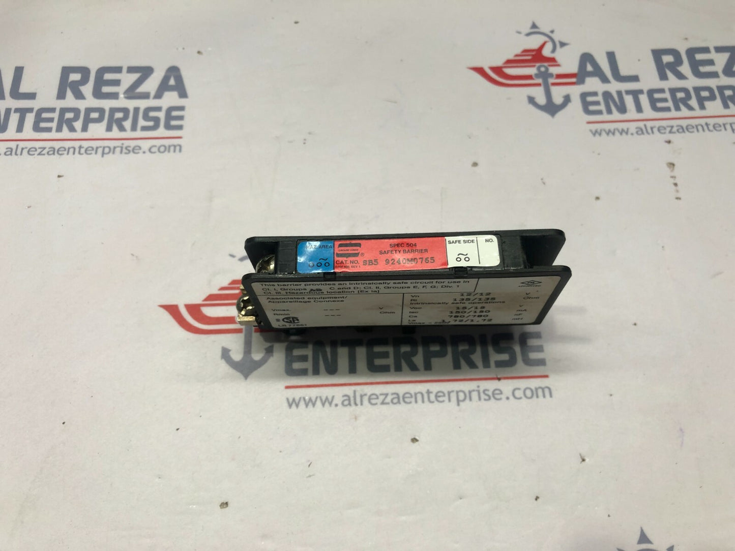 CROUSE-HINDS CEAG SPEC 504  SAFETY BARRIER 9240M0765