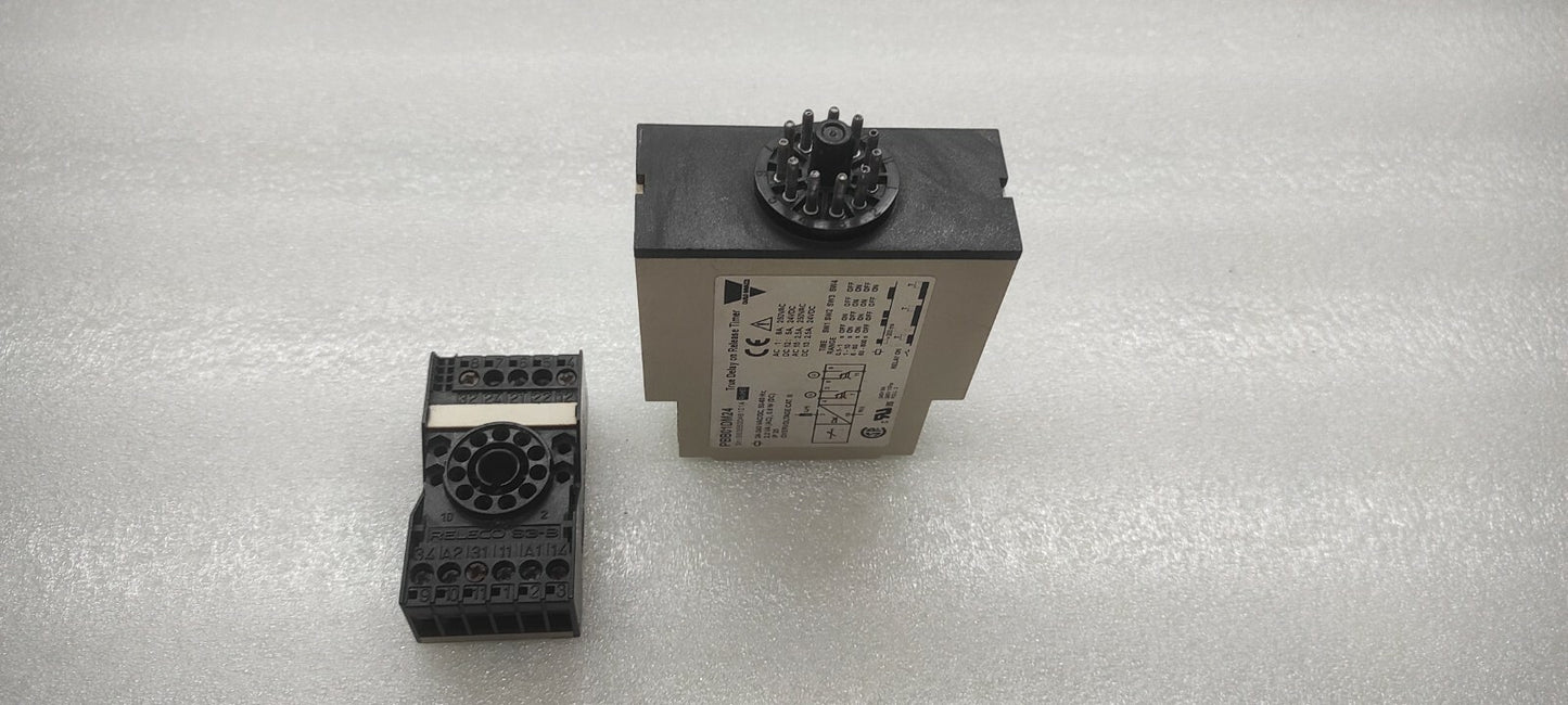 CARLO GAVAZZI PBB01DM24 TRUE DELAY  ON RELEASE TIMER 24-240VAC/DC