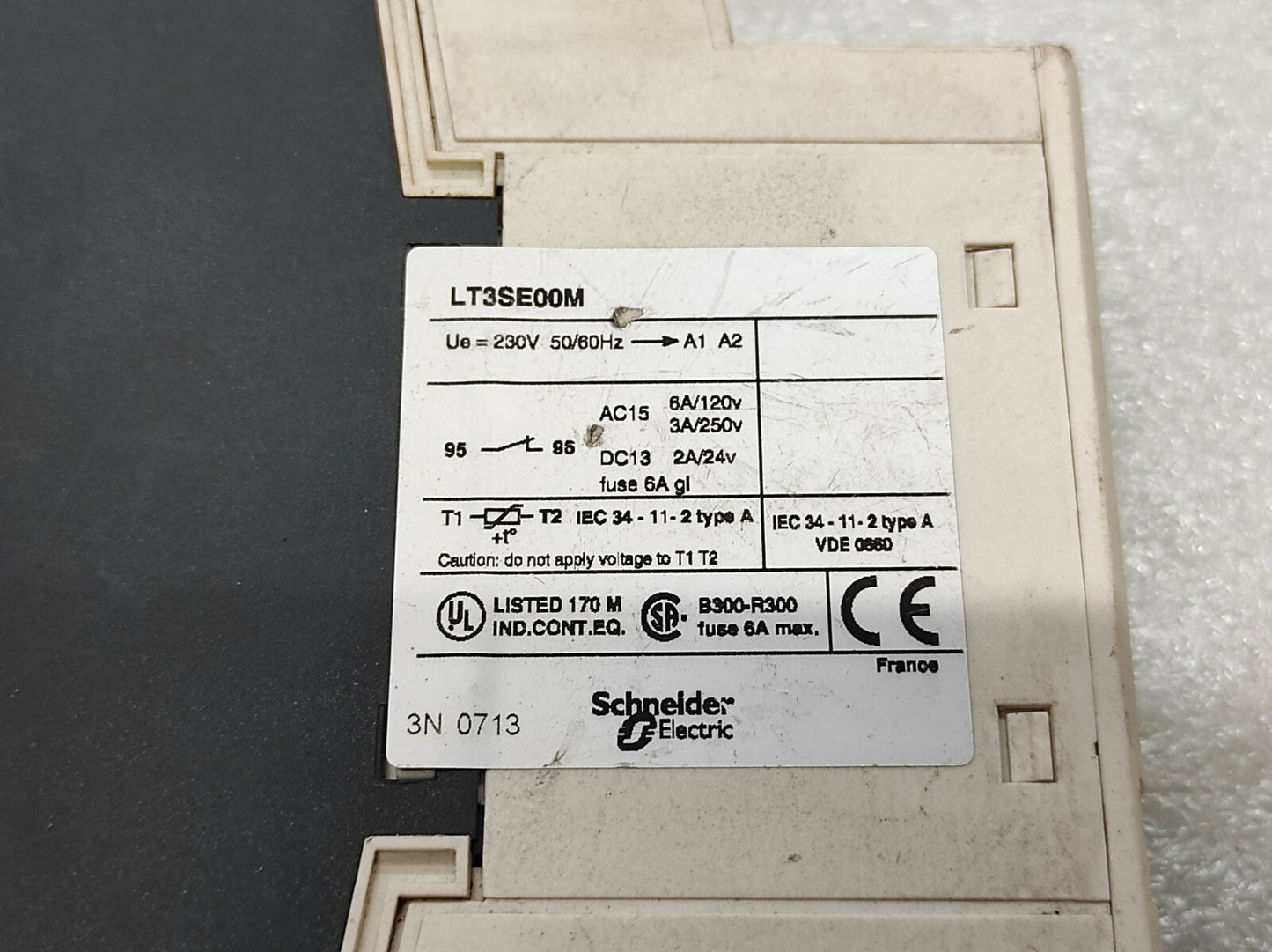 SE LT3SE00M PTC PROBE RELAY 230V