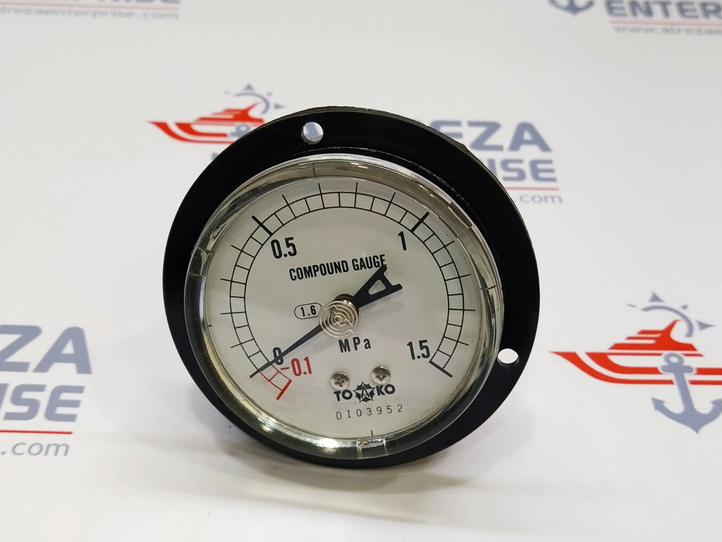 Daikin 1103438 Oil Pressure Gauge DU60 X 1.5MPA X -0.1MPA
