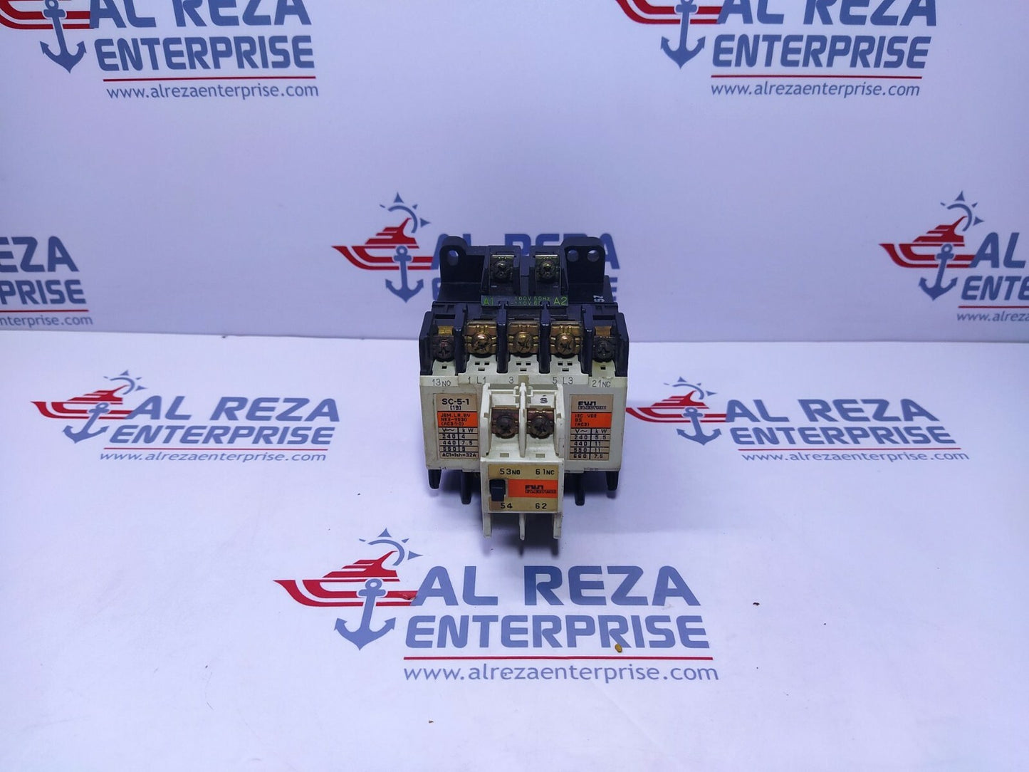Fuji SC-5-1(19) Magnetic Contactor 32A Coil 100-110V Aux Relay SZ-A11 4NC0H0