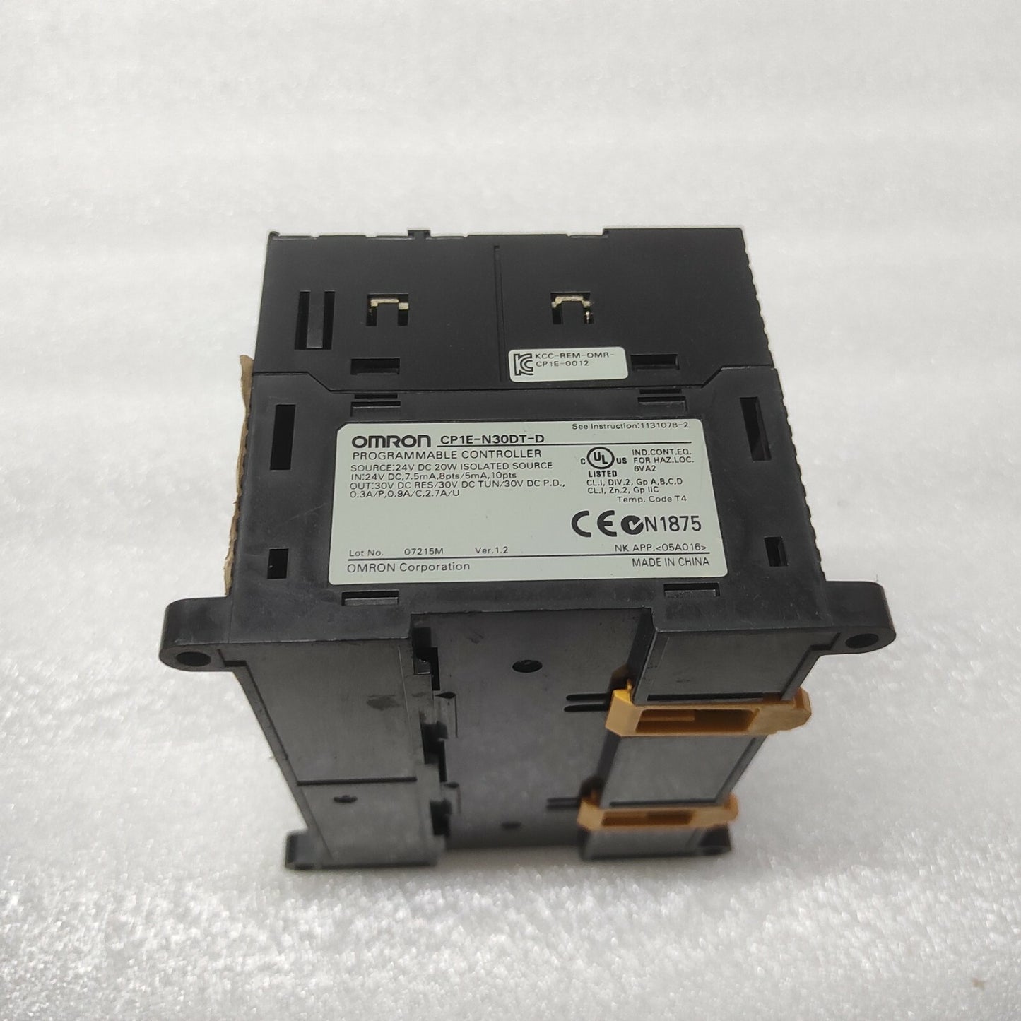 OMRON CP1E-N30DT-D PROGRAMMABLE CONTROLLER 24VDC