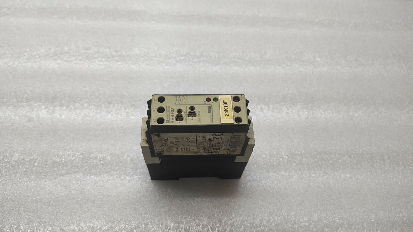 TELEMECANIQUE RE4 RM11BU TIME DELAY  RELAY 09969 110-240V/24V/42-48V  0.05S-300H