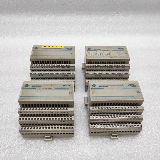 ALLEN BRADLEY CAT 1794-IB16 FLEX I/O INPUT MODULE 96145673 CAT 1794-TB3/A 961454