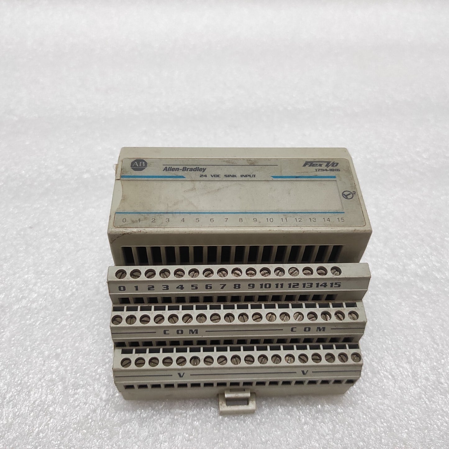 ALLEN BRADLEY CAT 1794-IB16 FLEX I/O INPUT MODULE 96145673 CAT 1794-TB3/A 961454