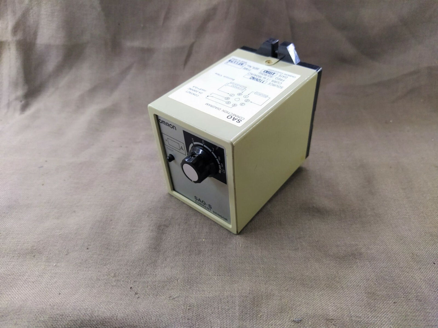 OMRON SAO-S CURRENT SENSOR 110V AC