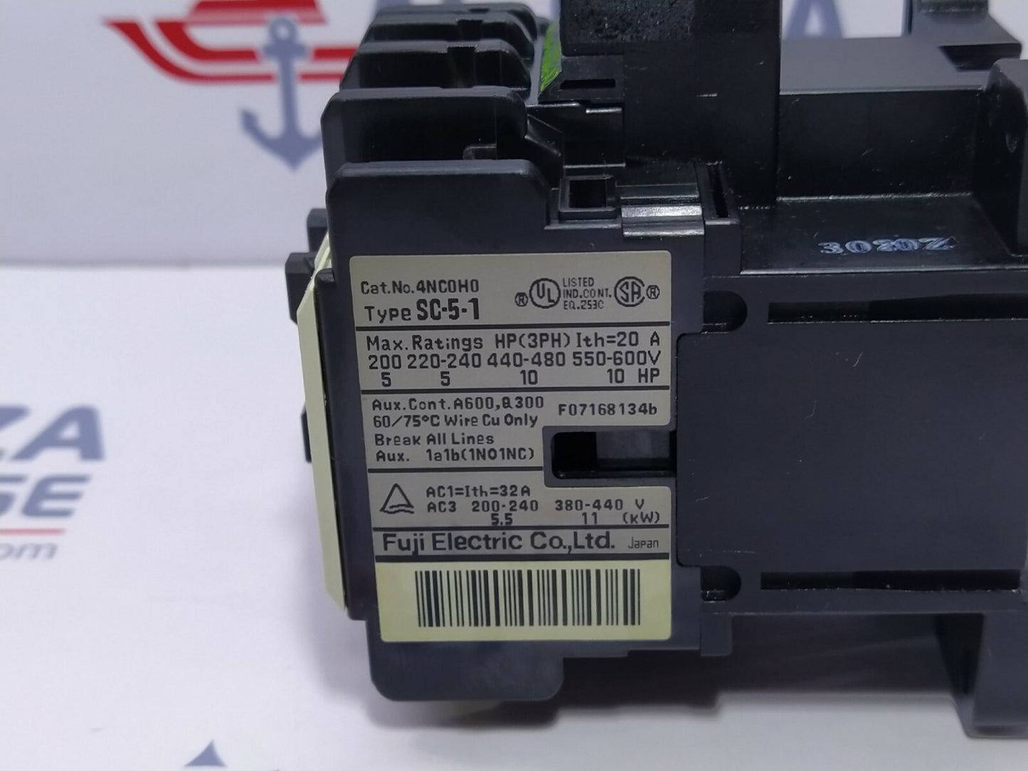 Fuji SC-5-1 (19) Magnetic Contactor 32A Coil 100-110V 4NC0H0-11