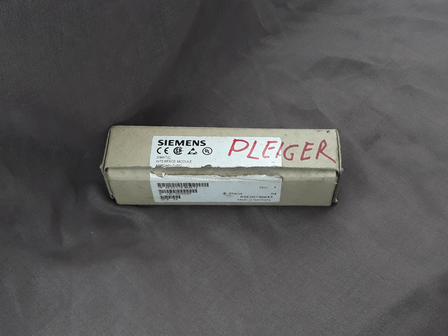 Siemens Simatic S5 Interface Module 6ES5 316-8MA12