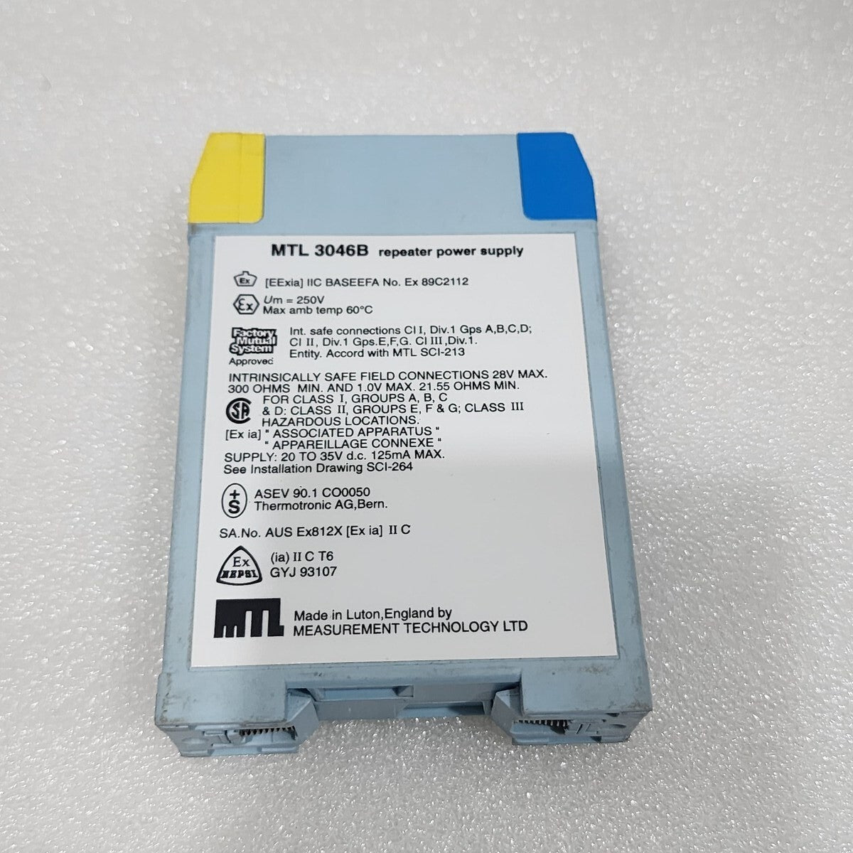 MTL Instrument MTL 3046B Repeater Power Supply