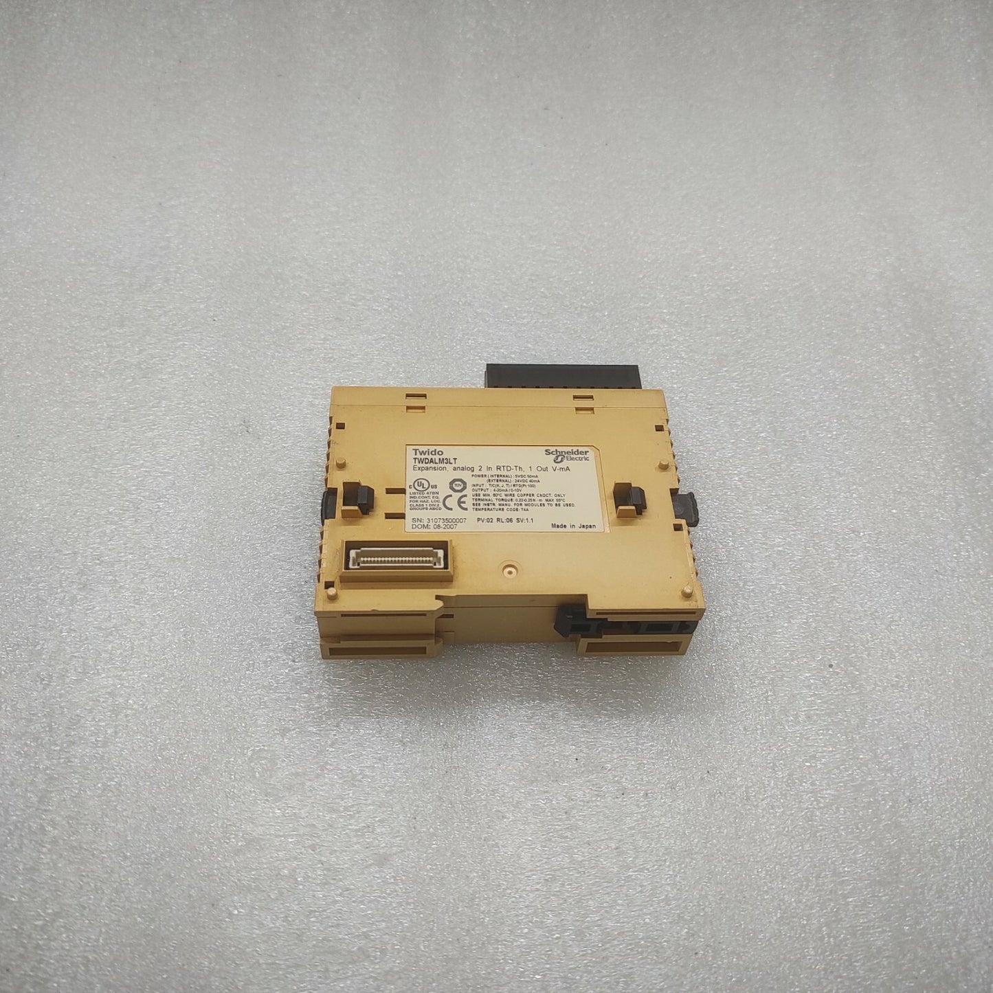 SE TWDALM3LT EXPANSION ANALOG MODULE