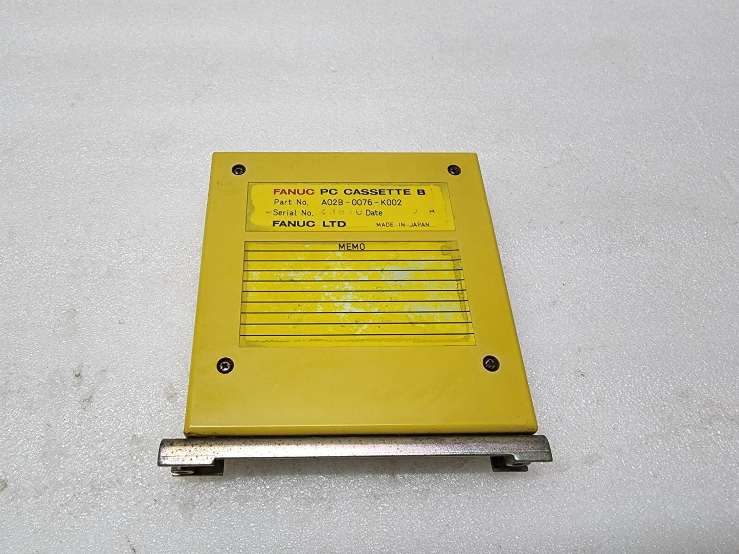 GE FANUC A02B-0076-K002 PC CASSETTE B
