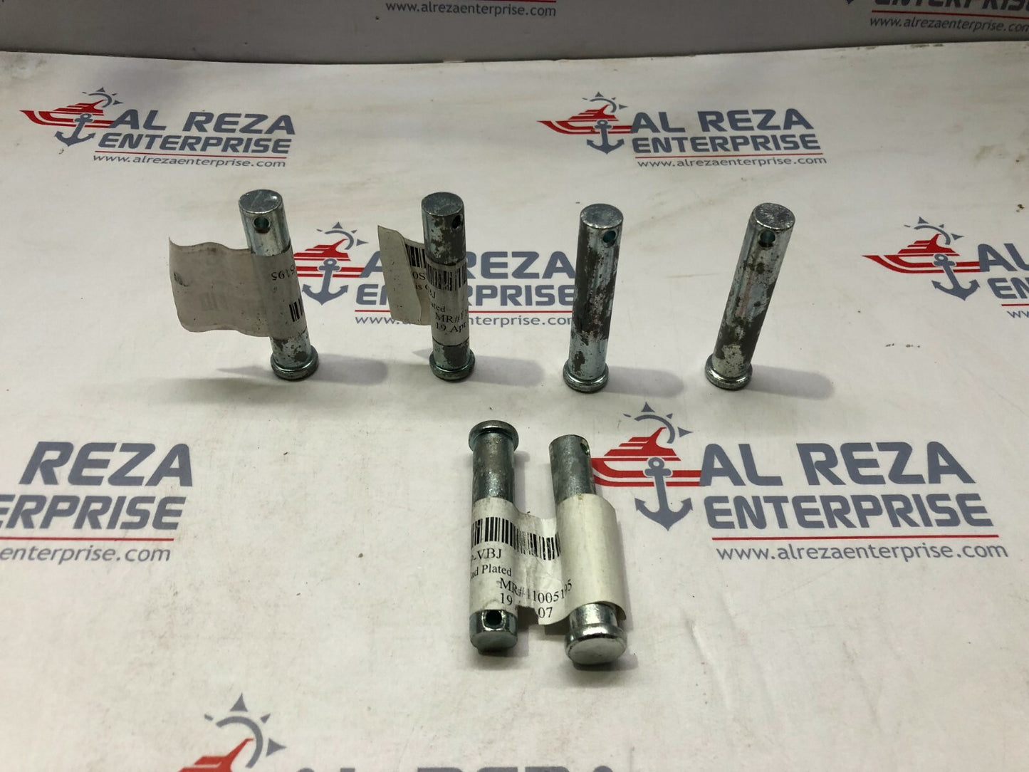VARCO 56408-20-SP PIN CLEVIS CAD PLT LOT OF 6 UNIT
