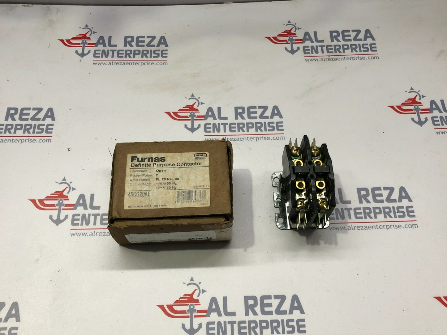 FURNAS 45CG20AF DEFINITE PURPOSE CONTACTOR 110-120V