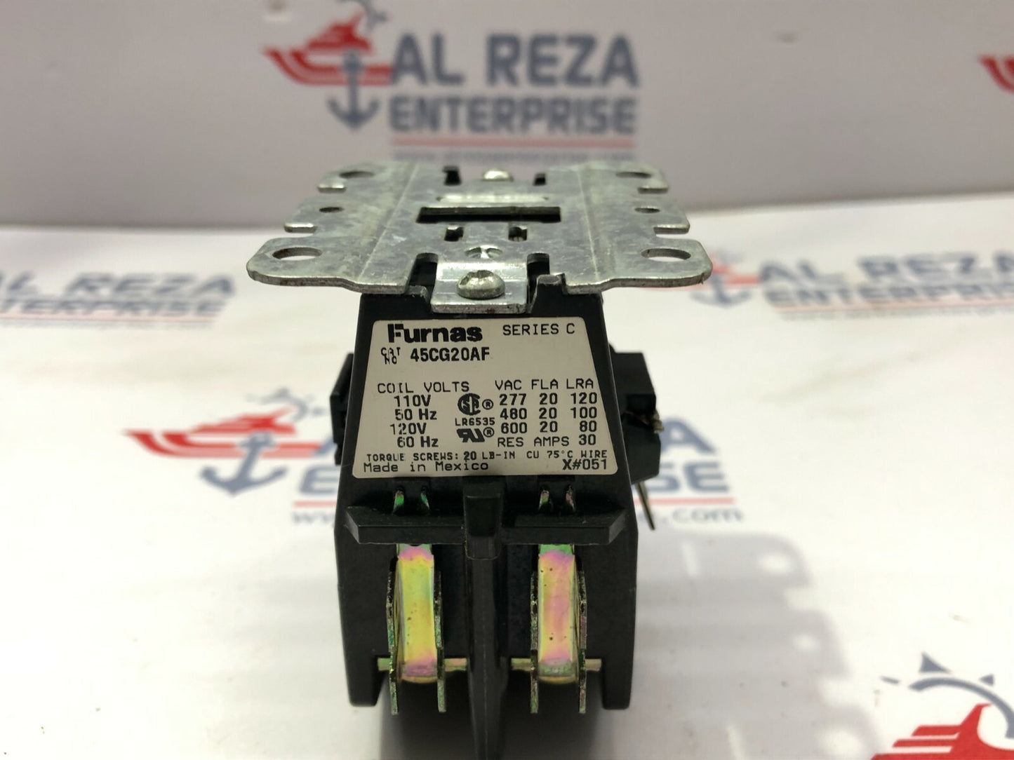 FURNAS 45CG20AF DEFINITE PURPOSE CONTACTOR 110-120V