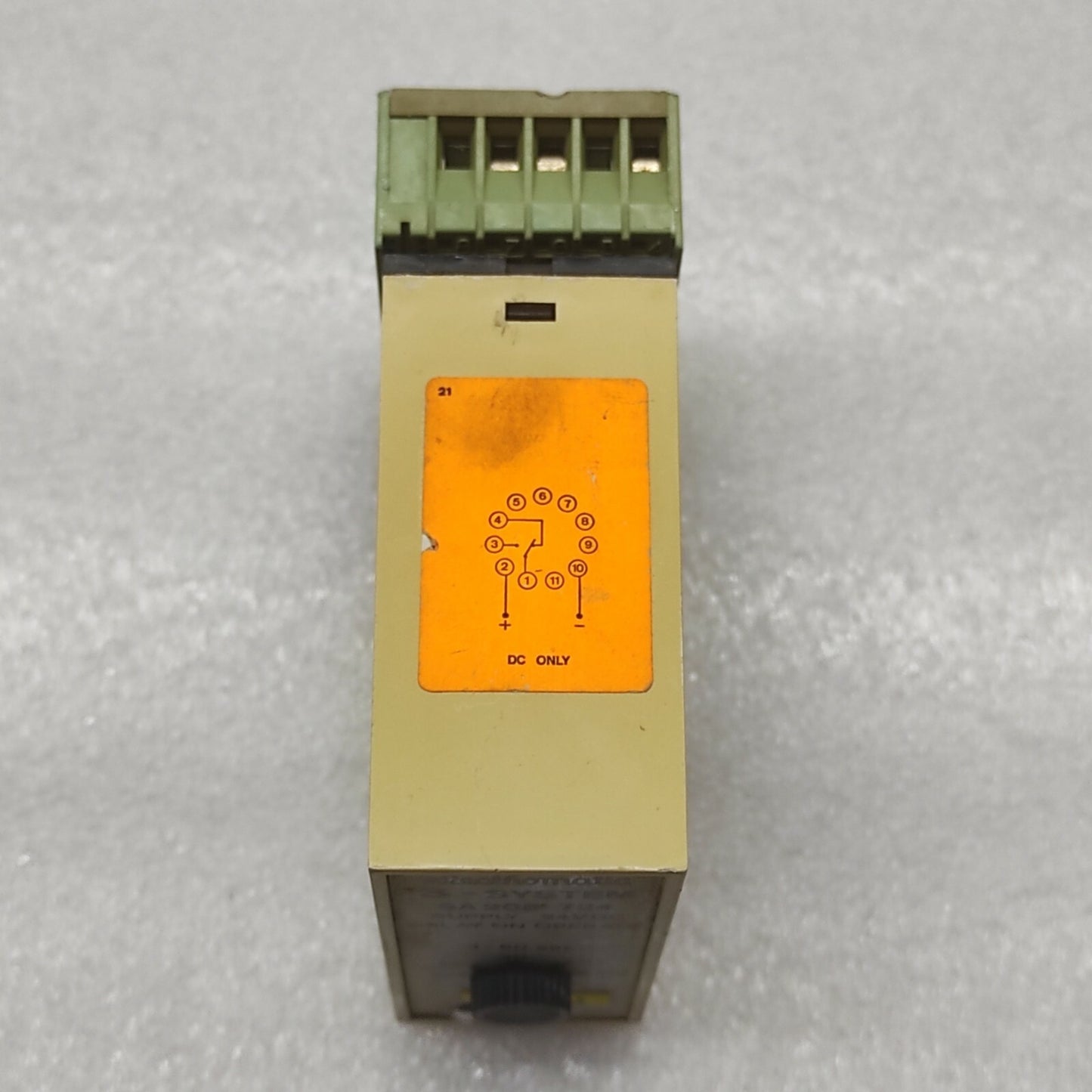 ELECTROMATIC SA 205 724 DELAY ON OPERATE 24VDC 3-60SEC
