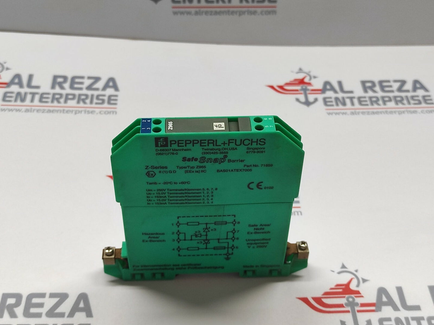 PEPPERL + FUCHS Z965 SAFE SNAP BARRIER 71859