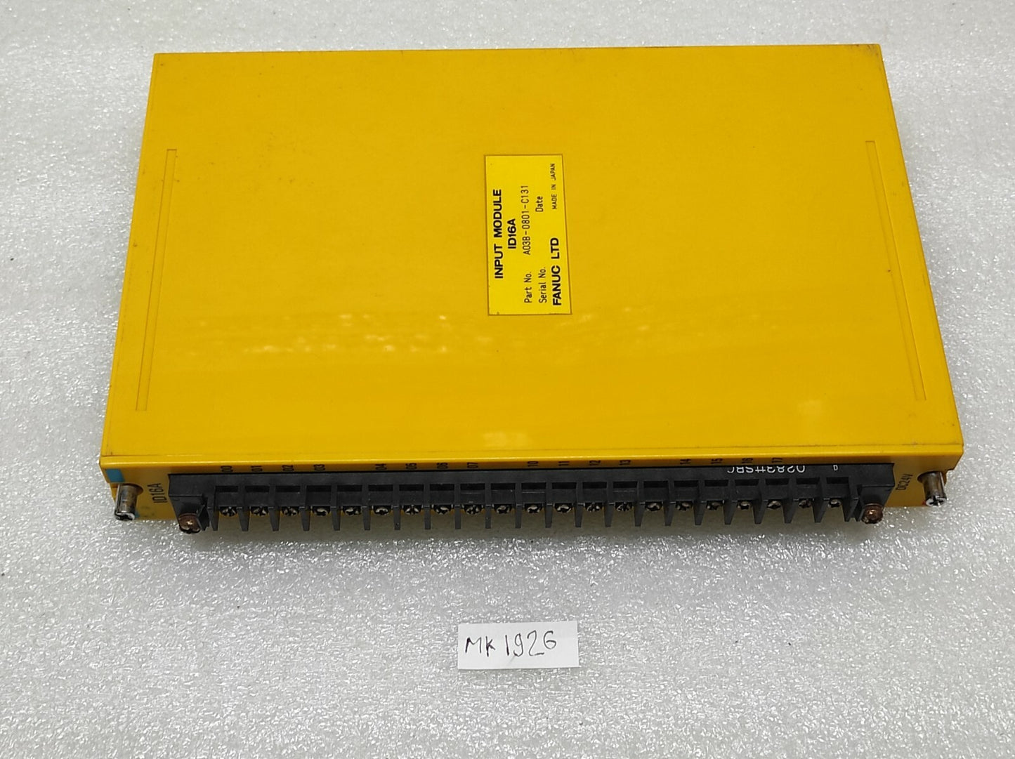 FANUC ID16A INPUT MODULE A03B-0801-C131