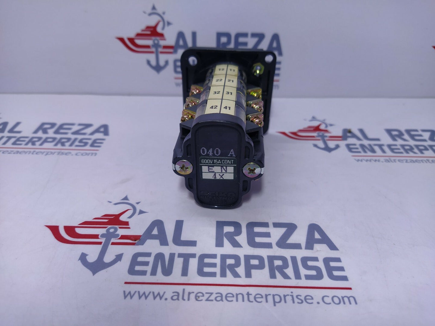Seiko Electric EN 4X Cam Switch 600V 15A CONT