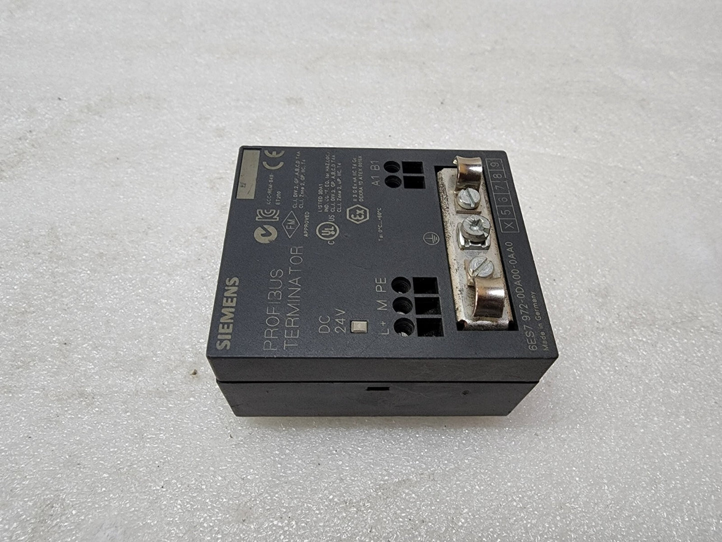 SIEMENS 6ES7 972-0DA00-0AA0 SIMATIC DP RS485 TERMINATING RESISTOR
