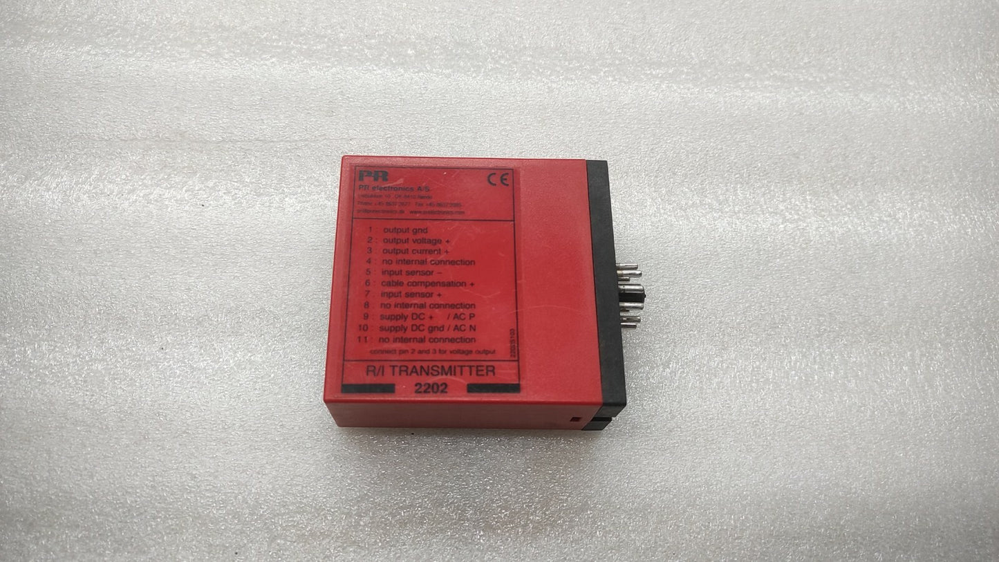 PR ELECTRONICS 2202 R/I TRANSMITTER 2202R6P