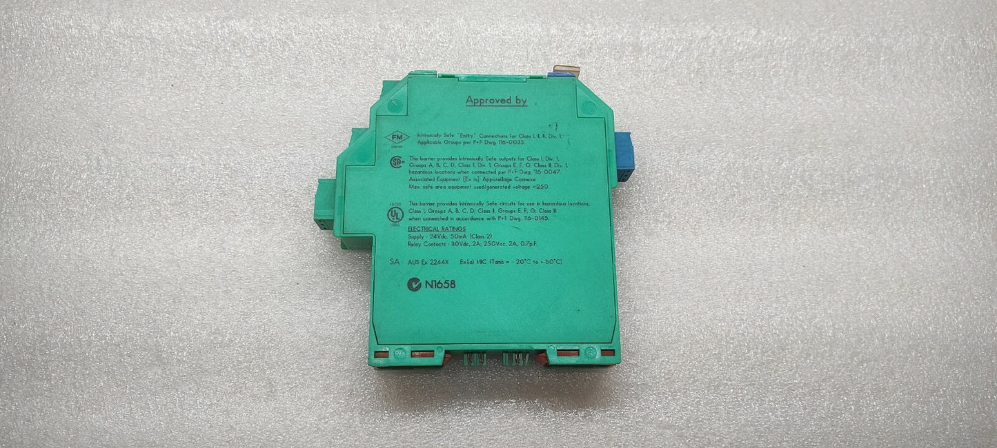 PEPPERL + FUCHS KFD2-SR2-EX1.W.LB SWITCH AMPLIFIER 6779-9091