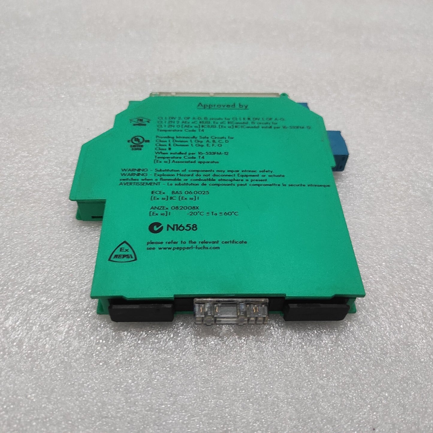 PEPPERL + FUCHS KCD2-SR-EX2 SWITCH AMPLIFIER 216720