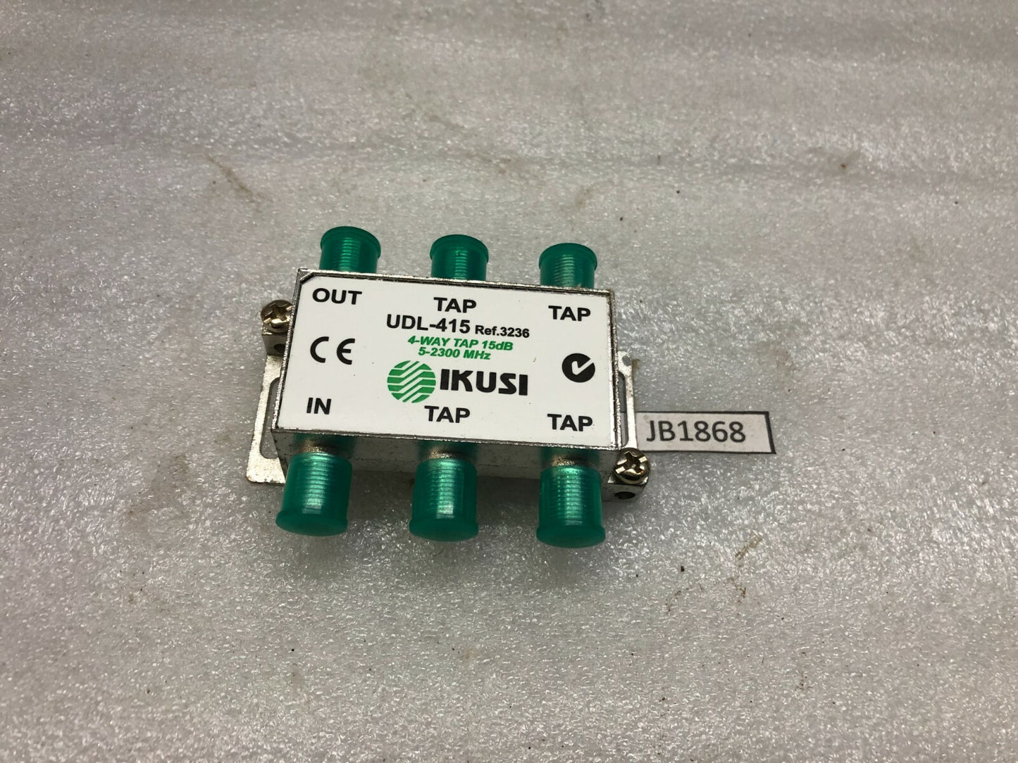 IKUSI UDL-415 4-WAY TAP SPLITTER 3236 5-2300 MHz