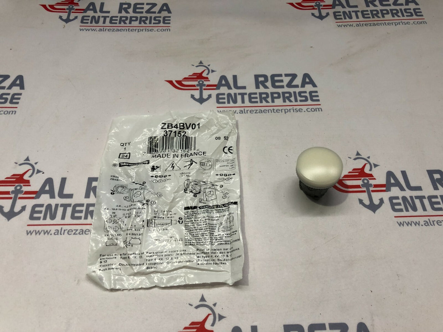 SE ZB4BV01 HARMONY XB4 PILOT LIGHT HEAD LOT OF 10 UNIT