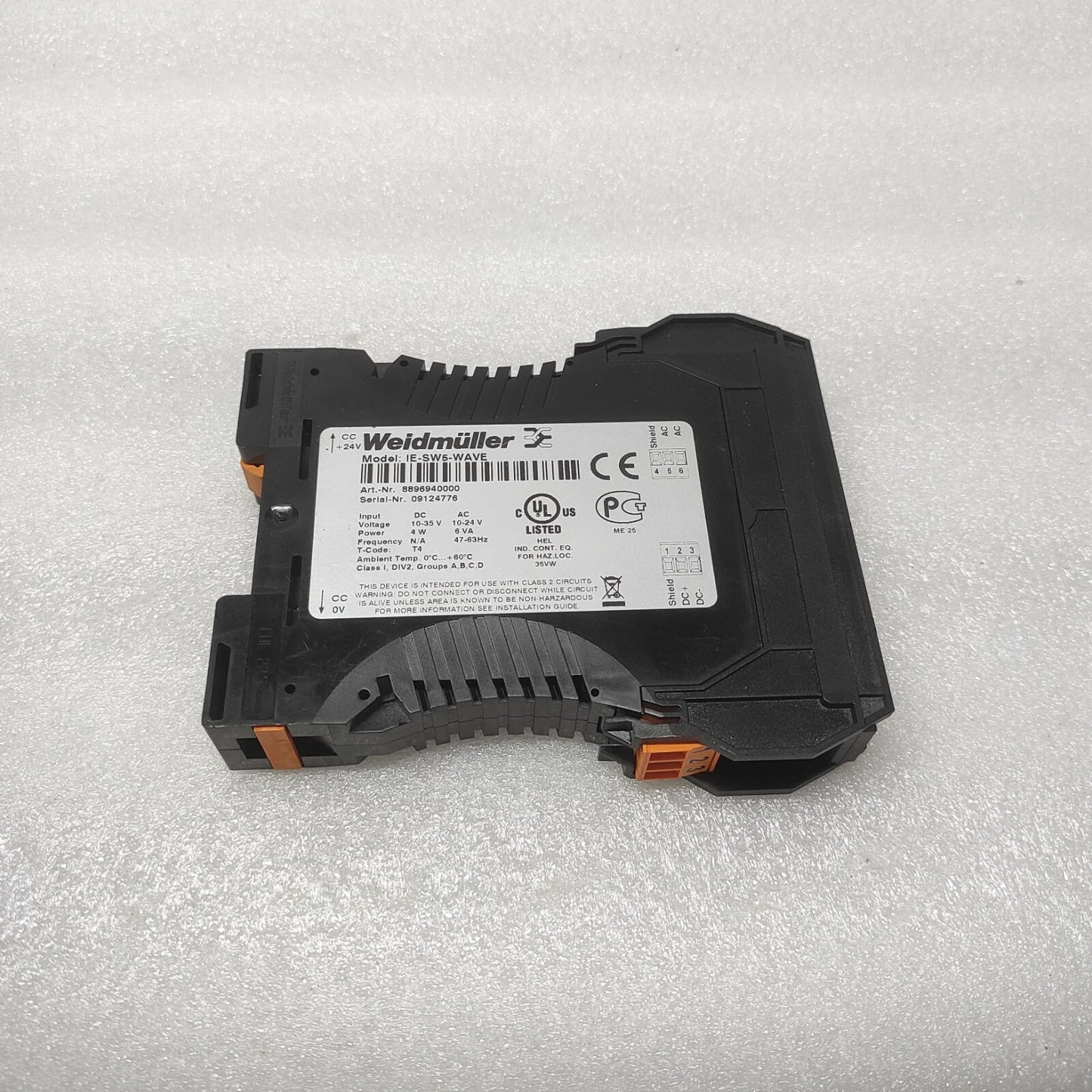 WEIDMULLER IE-SW5-WAVE ETHERNET SWITCH 8896940000
