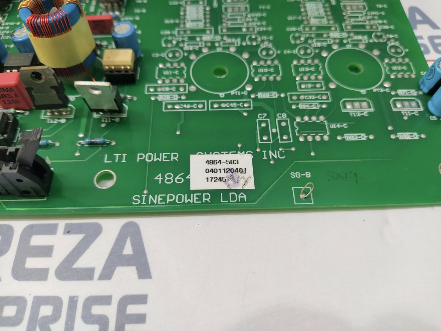 LTI POWER SYSTEMS 4864-583 MVAINVDR-3PH-2 040112040J