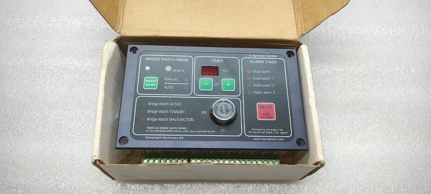 DANIAMANT ELECTRONICS BW-800 BRIDGE WATCH ALARM MODULE