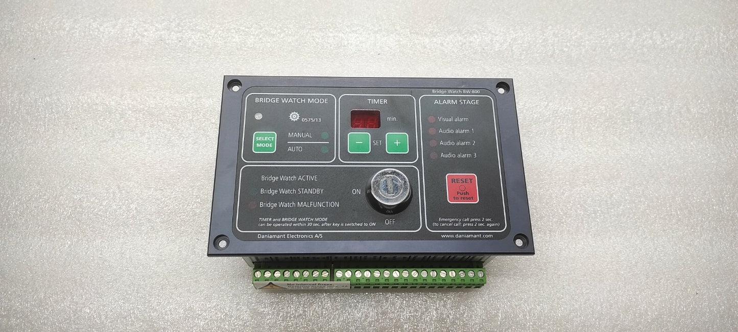 DANIAMANT ELECTRONICS BW-800 BRIDGE WATCH ALARM MODULE
