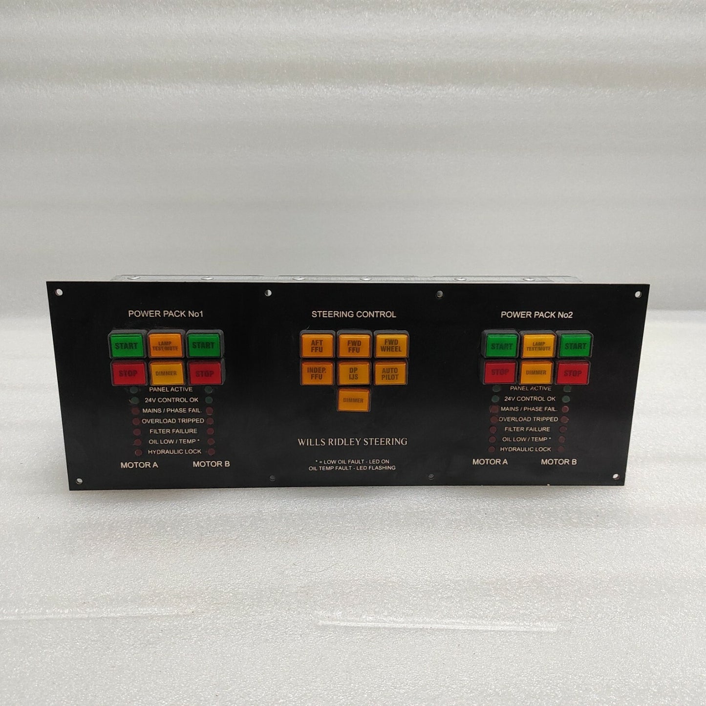 WILLS RIDLEY BP1500S FWS POSN STARTER PANEL