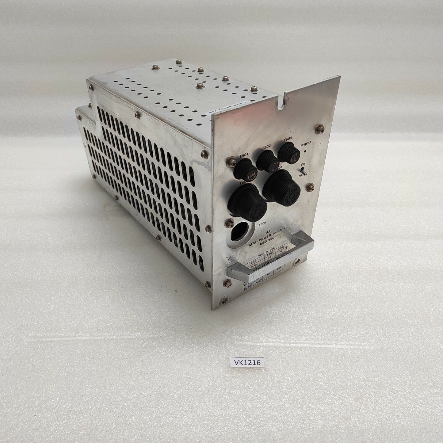 RAYTHEON NBD-330 MTR POWER SUPPLY