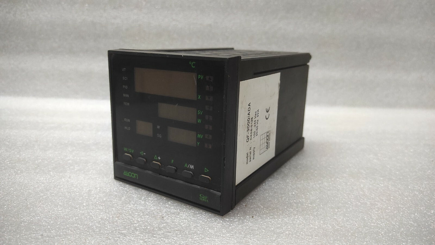 ASCON QF-3000/ADA TEMPERATURE CONTROLLER 100-240VAC