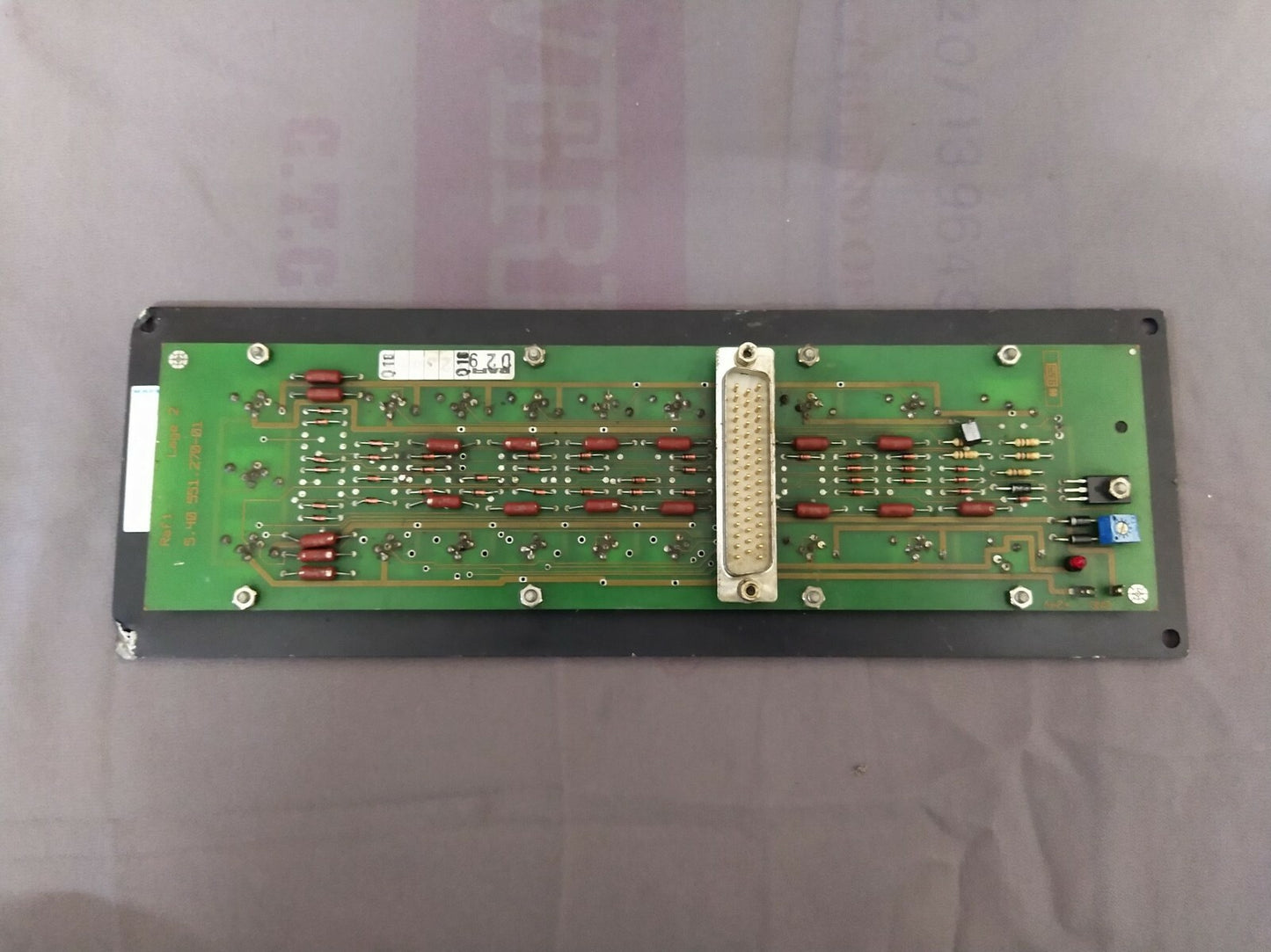 SIEMENS ENGINE CONTROLLER DISPLAY RAFI 3.89200.027/0000-000 - 5.40 551.270-01