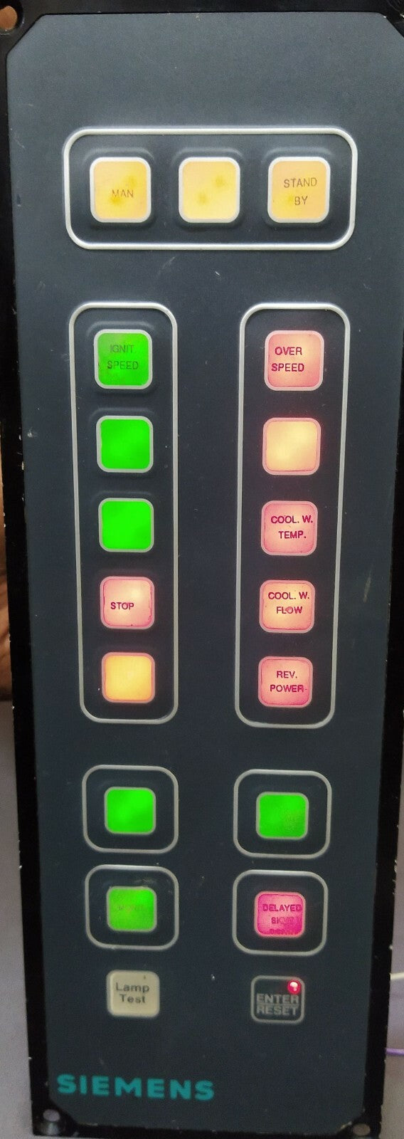 SIEMENS ENGINE CONTROLLER DISPLAY RAFI 3.89200.027/0000-000 - 5.40 551.270-01