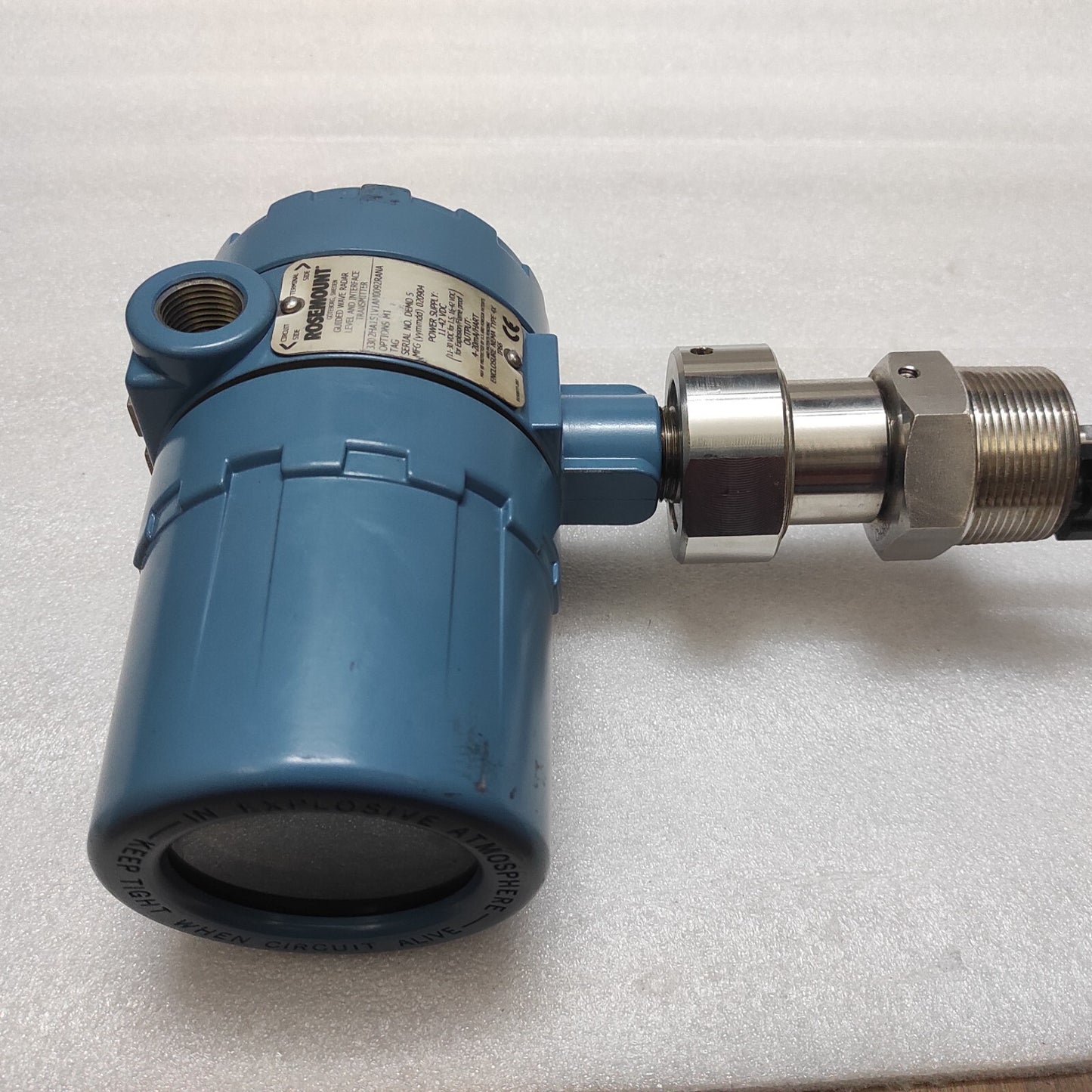 ROSEMOUNT 3302HA1S1V1AM0092RANA GUIDED WAVE RADAR LEVEL AND INTERFACE TRANSMITTE