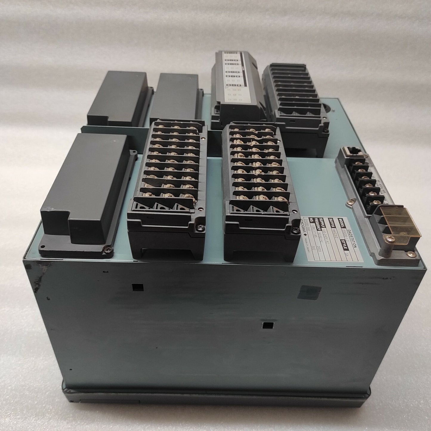 YOKOGAWA DX220-1-2 DAQ STATION DX200-S60 DIGITAL CHART RECORDER 100-240VAC