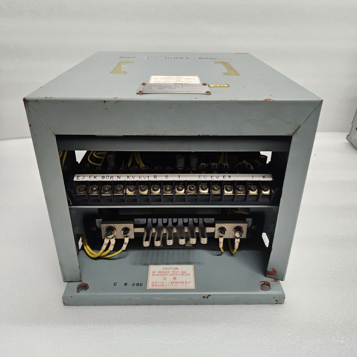 FUJI ELECTRIC HIREX 80C AUTOMATIC VOLTAGE REGULATOR 135VDC/450VAC