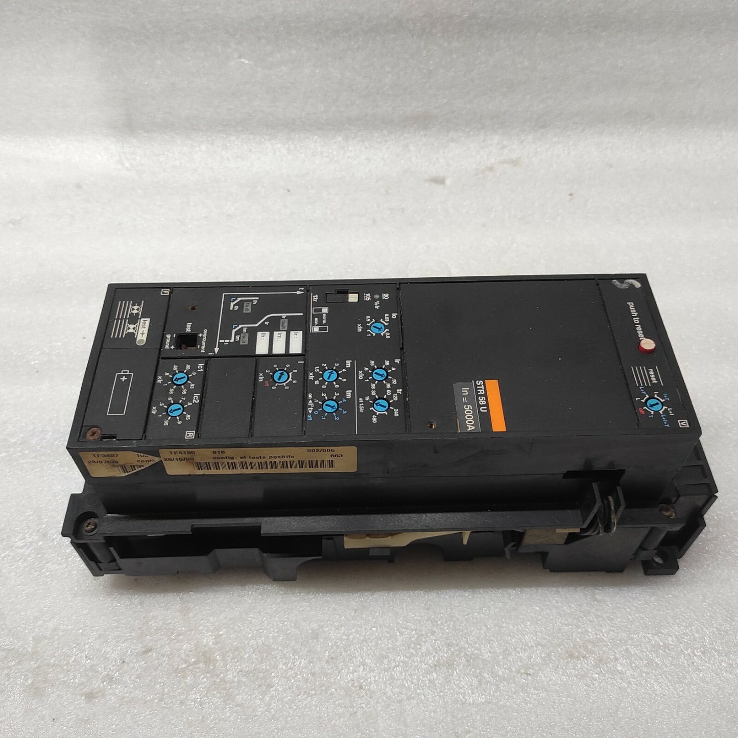 MERLIN GERIN STR58U MASTERPACT FOR CIRCUIT BREAKER 5000A