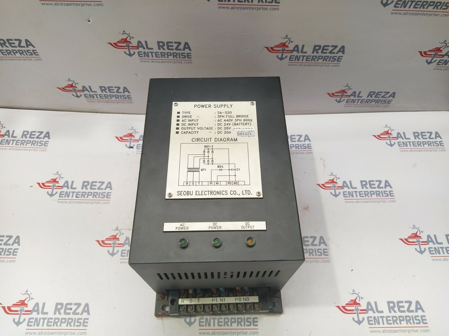 SEOBU ELECTRONICS SA-520 POWER SUPPLY