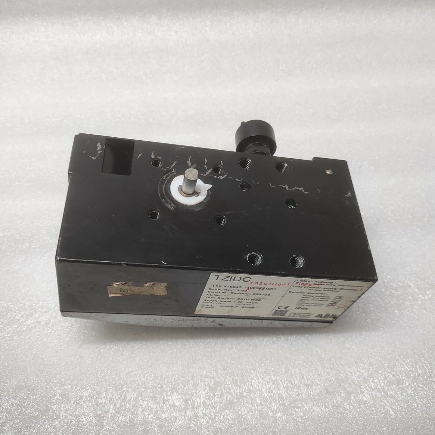 ABB TZIDC DIGITAL POSITIONER V18345-2020111001